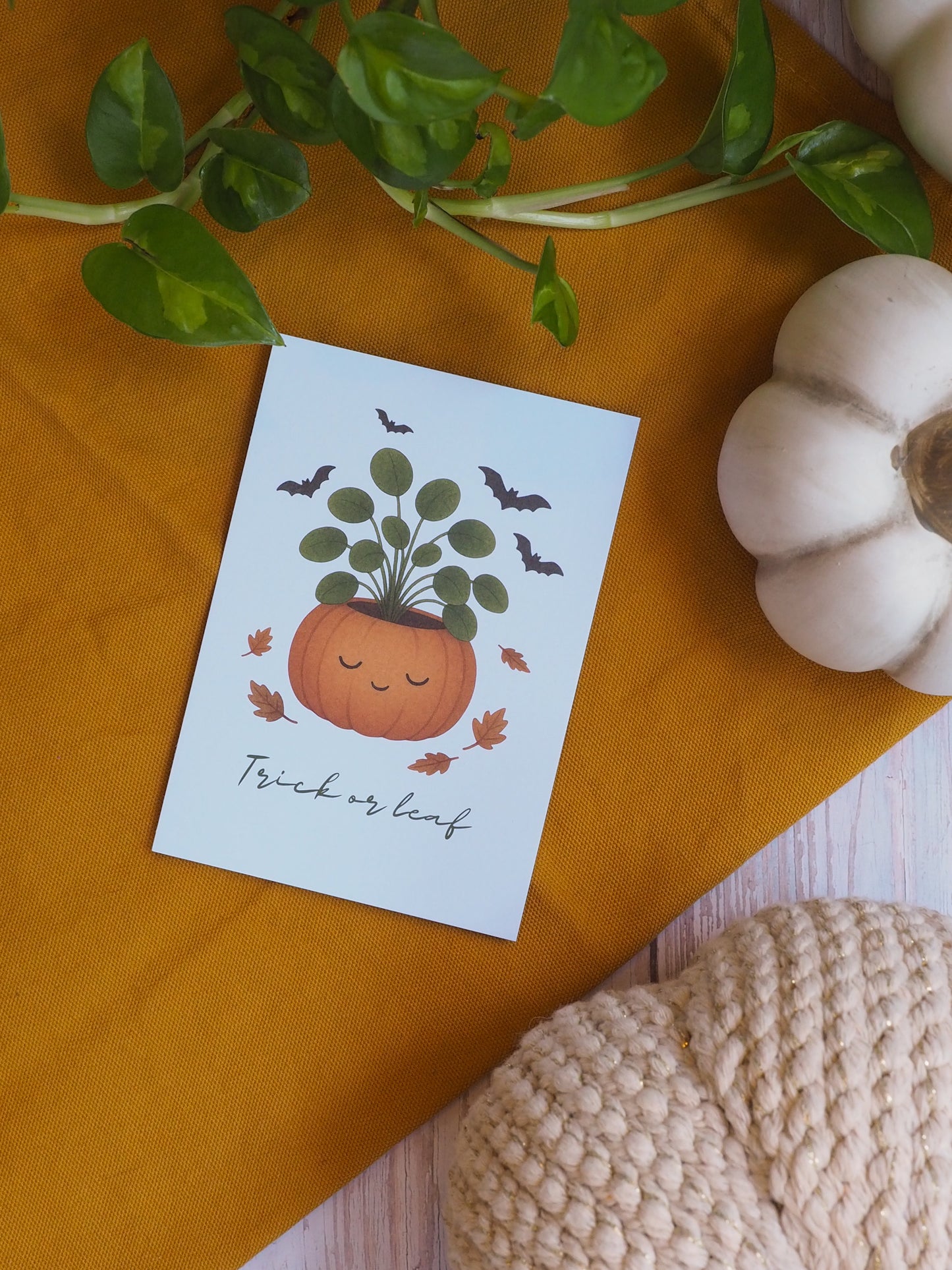 Halloweenkarte - exklusiv