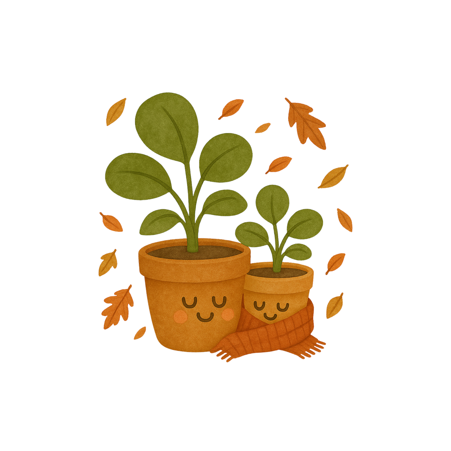 Grußkarte - Cozy & growing