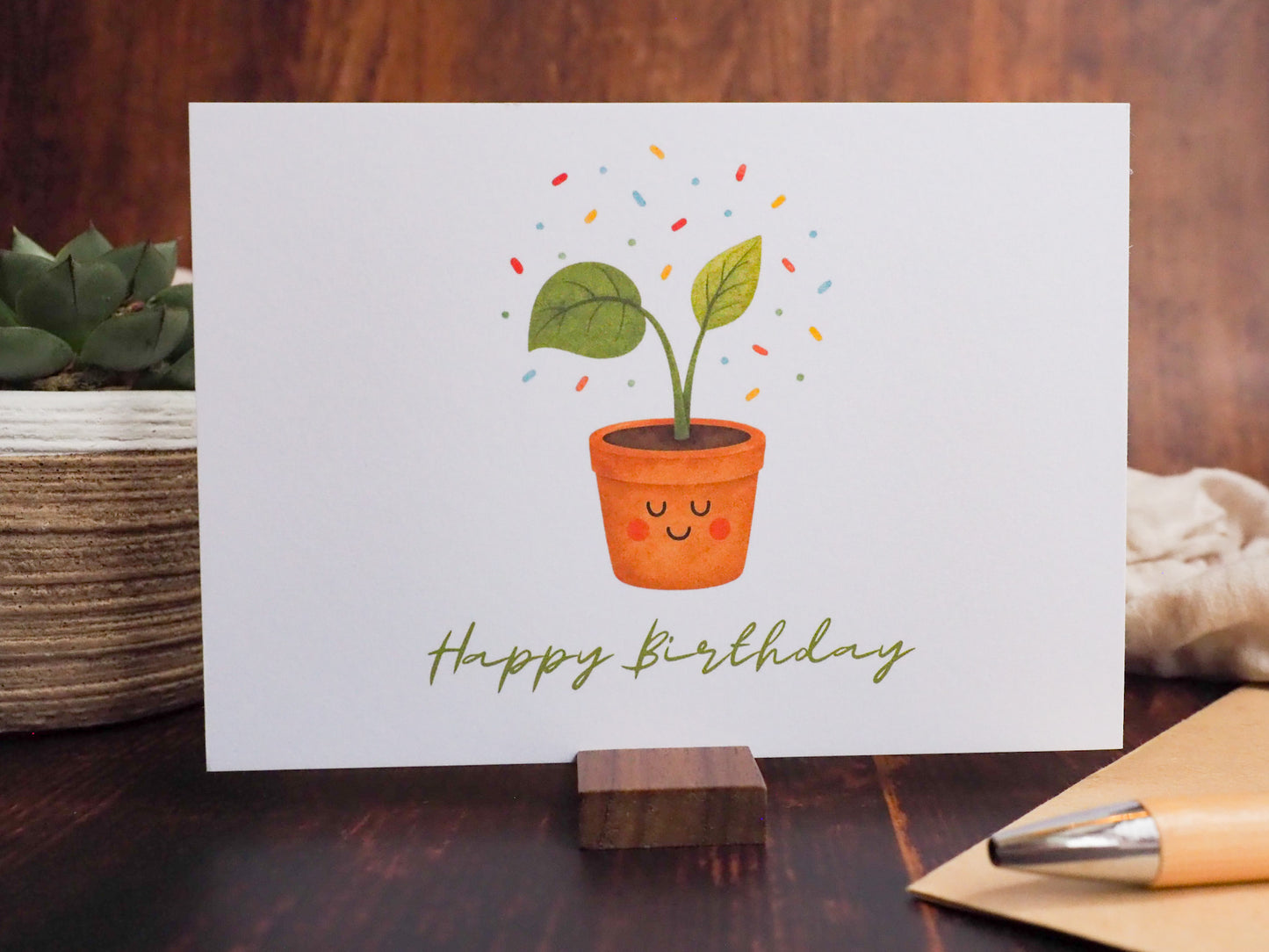 Grußkarte - Happy Birthday