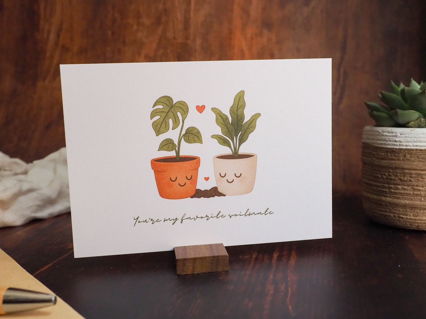 Grußkarte - Favorite Soilmate