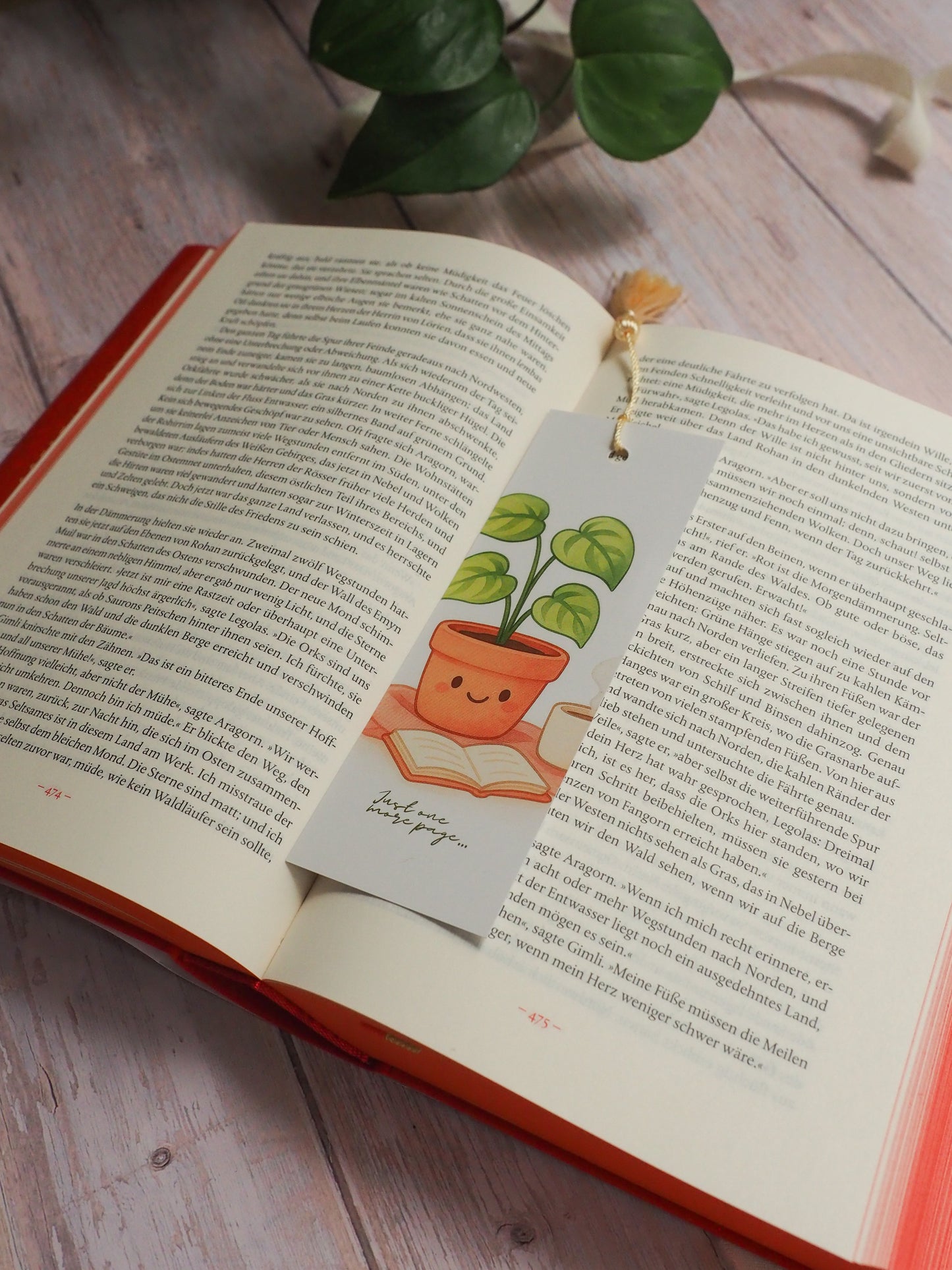 Lesezeichen - Just one more page...