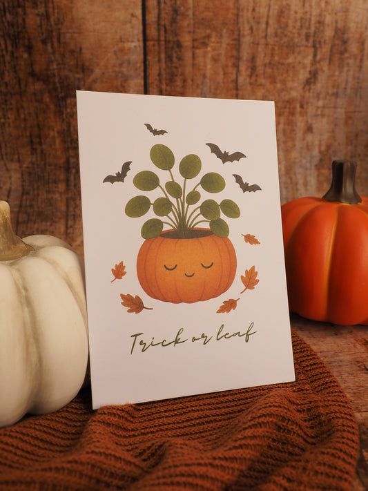 Halloweenkarte - exklusiv